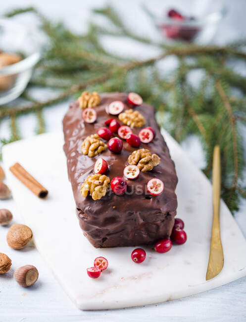 Piernik - Polish Christmas cake — Stock Photo