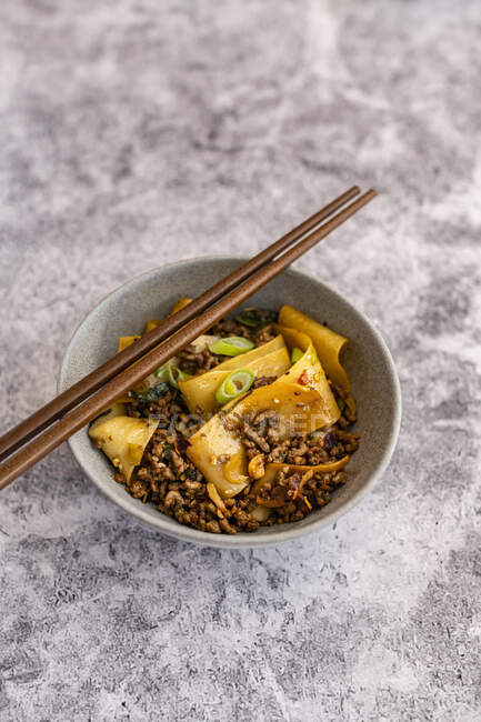 Xi'an Biang Biang Noodles — Stock Photo