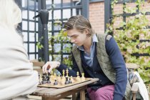 Пара шахмат — стоковое фото