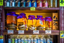 Jars of awamori-based liquor — Stock Photo