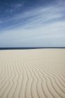 Deserto e mar, paisagem natural — Fotografia de Stock