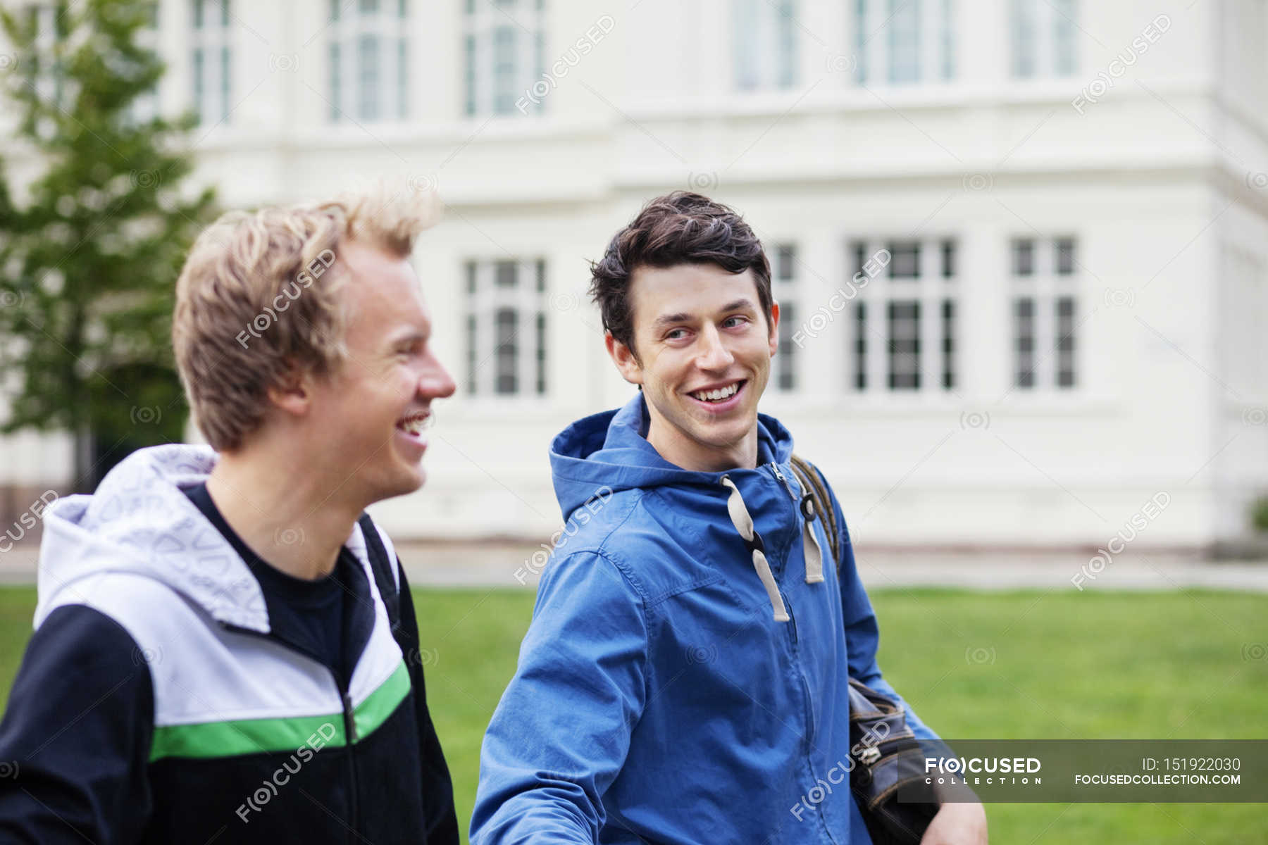 Другом молодым. *Янг Tow. Stock photo Happy Human young gay.