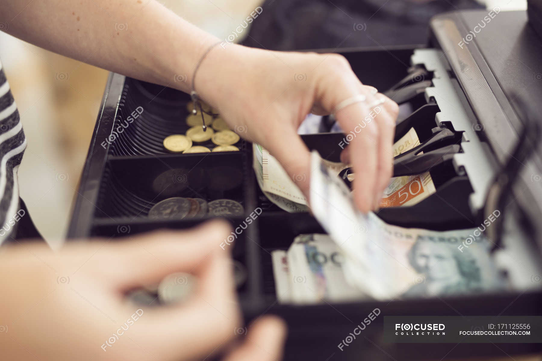 Taking Money From Business For Personal Use Female hands taking money — business, payment - Stock Photo | #171125556