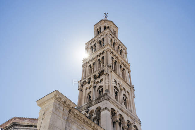 Campanile della Cattedrale di San Domnius a Spalato — Foto stock