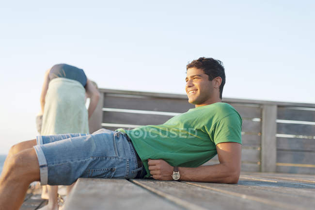 Happy young man — Stock Photo