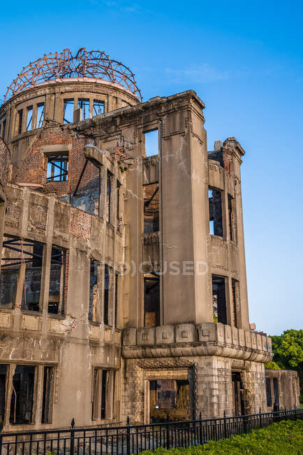 Cúpula de bomba atômica em Hiroshima — Fotografia de Stock