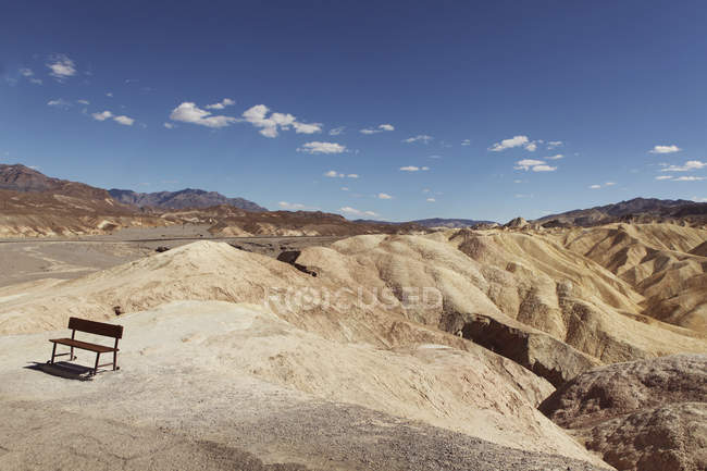 Dunes de sable au parc Death Valley — Photo de stock