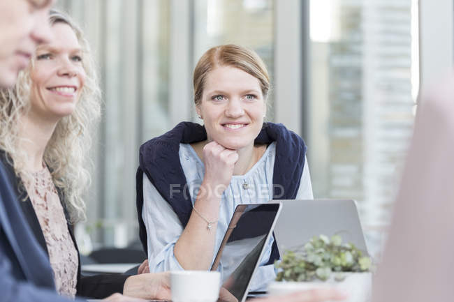 Business people in meeting — Stock Photo