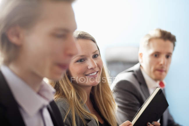 Young business people — Stock Photo