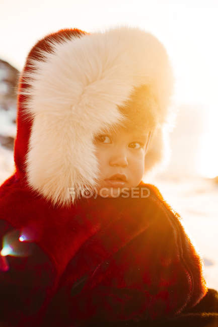 Portrait of baby boy — Stock Photo