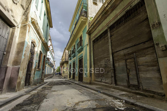 Old buildings in Havana,Cuba — Stock Photo