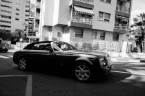 Bentley on street of Monaco — Stock Photo