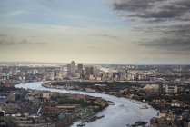 Vista aerea della città di Londra — Foto stock