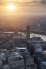 Londres vista aérea da cidade — Fotografia de Stock