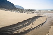 Distesa di spiaggia dorata — Foto stock