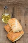 Rouleaux de pain d'olive — Photo de stock