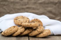 Cookies aux pépites de chocolat — Photo de stock