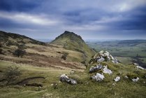 Landscape of Chrome Hill and Parkhouse Hill — Stock Photo