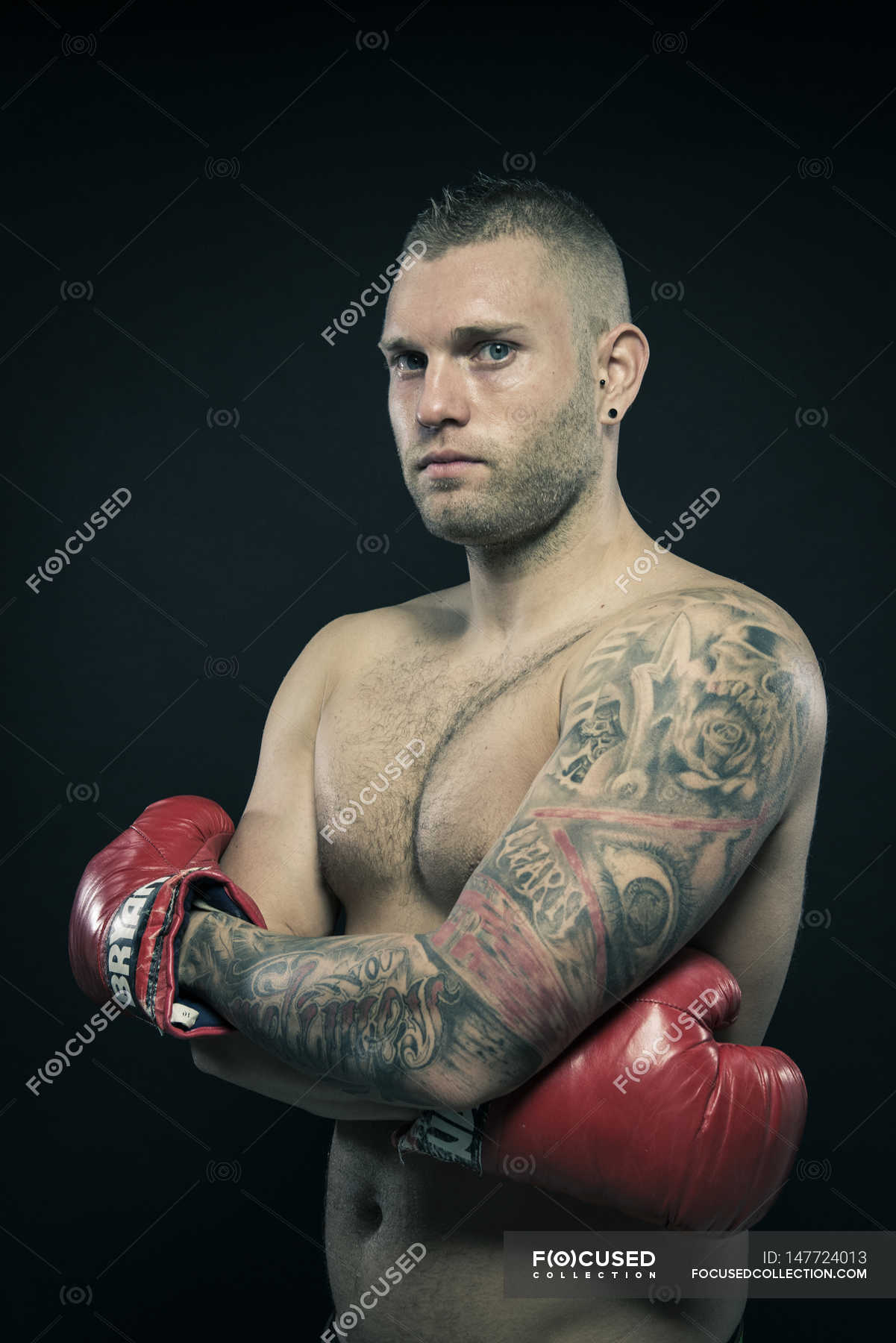 50 Traditional Boxer Tattoo Designs For Men  Retro Boxing Ideas