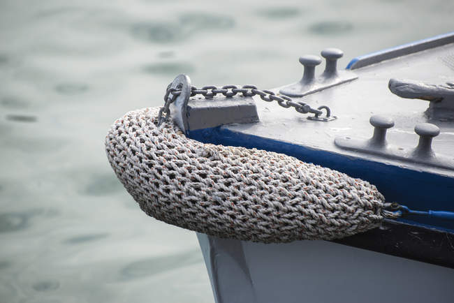 Красиві деталі вітрильного човна — стокове фото