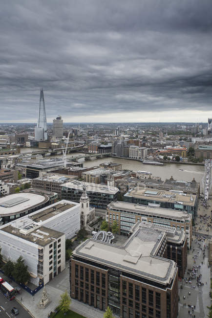Vista aerea della città di Londra — Foto stock