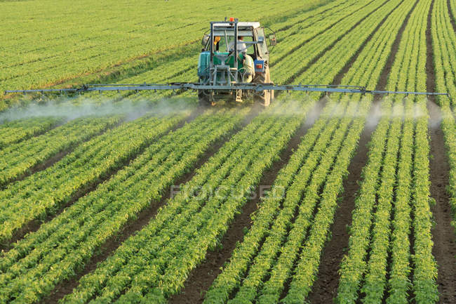 Farming tractor — Stock Photo