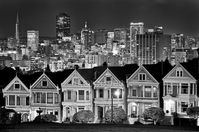 Alamo Square — Stock Photo