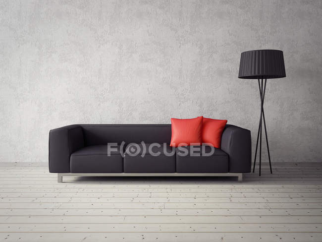 3d living room  interior — Stock Photo