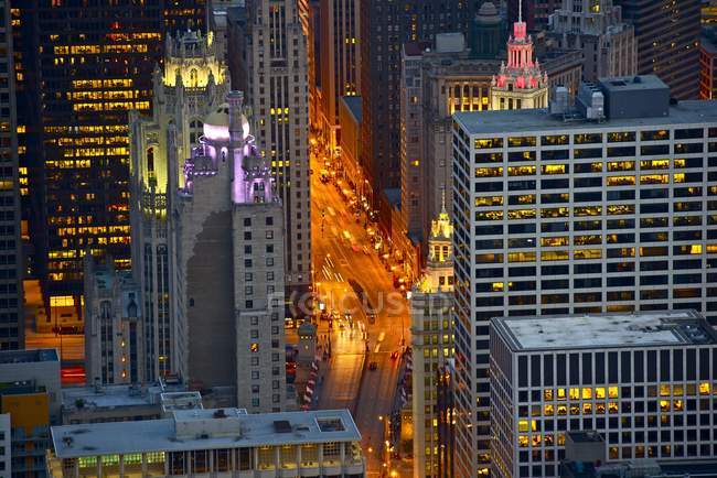 Michigan Avenue Chicago. — Foto stock