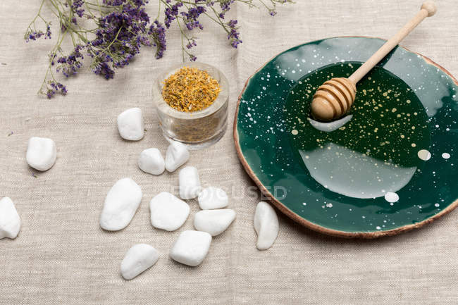Natürliche Aromatherapie-Produkte — Stockfoto