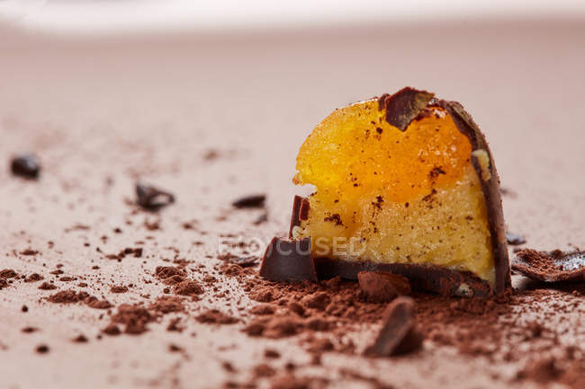 Смачні шоколадні цукерки — стокове фото