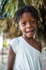 Cute african ethnicity girl — Stock Photo