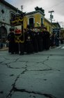Religious procession in Quetzaltenango — Stock Photo
