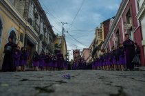Procesión religiosa en Quetzaltenango - foto de stock