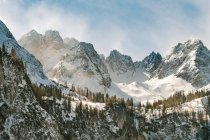 Віддалений гірський ландшафт — стокове фото