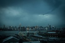 Вид на горизонт районі Бруклін — стокове фото