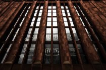 Фасад хмарочос Манхеттена — стокове фото