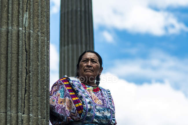 Mulher maia em Quetzaltenango — Fotografia de Stock