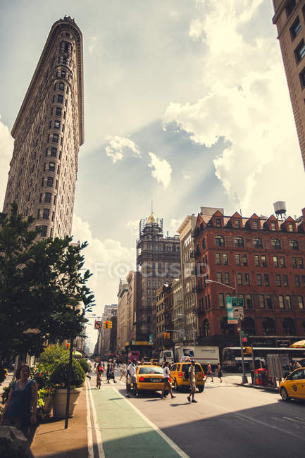 New York Ciry Straßenszene — Stockfoto