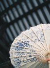 Paper parasol from below — Stock Photo