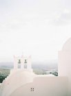 Kirchendächer in Santorini — Stockfoto