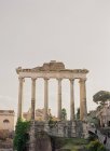 Colonnade au forum de Troie — Photo de stock