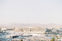 Port with boats in cabo san lucas — Stock Photo