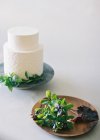 Елегантний весільний торт — стокове фото