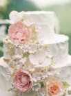 Hermoso pastel de boda - foto de stock
