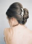 Casamento penteado elegante — Fotografia de Stock