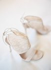 Свадебные туфли на высоких каблуках — стоковое фото