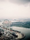Observation wheel in singapore — Stock Photo