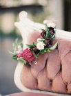 Fresh floral crown — Stock Photo