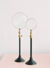 Magnifying glasses on stand — Stock Photo